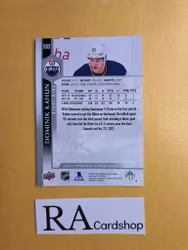 #552 Dominik Kahun 2020-21 Upper Deck Extended Series Hockey