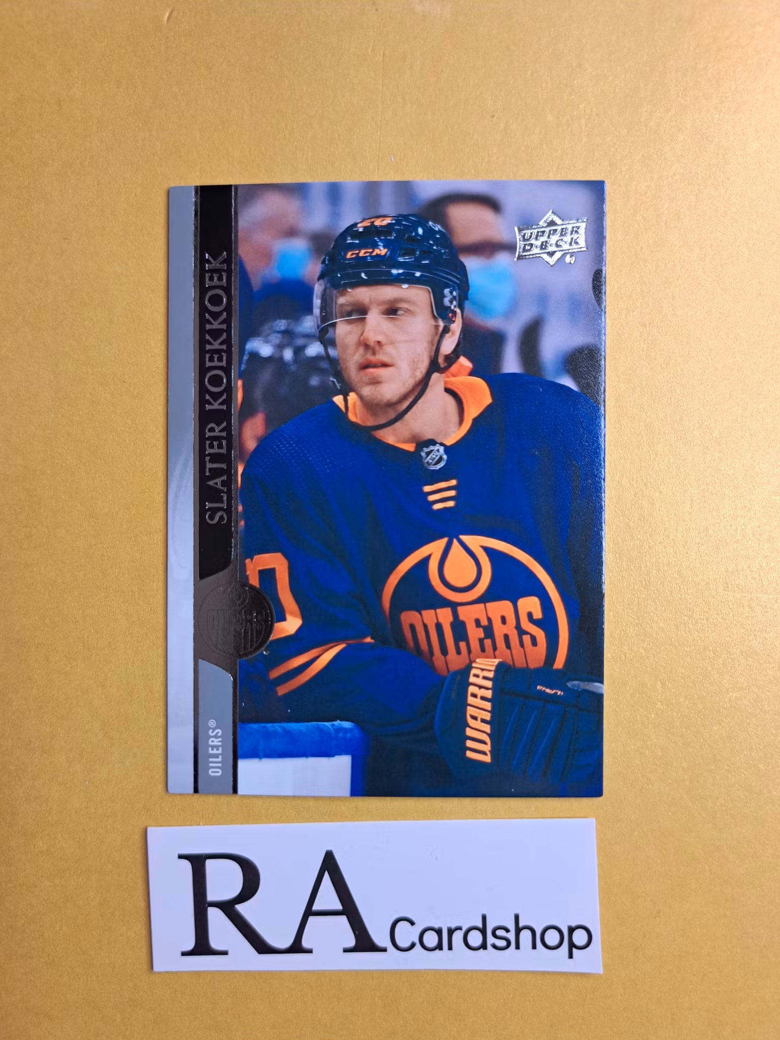 #553 Slater Koekkoek 2020-21 Upper Deck Extended Series Hockey
