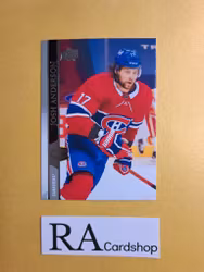 #572 Josh Anderson 2020-21 Upper Deck Extended Series Hockey