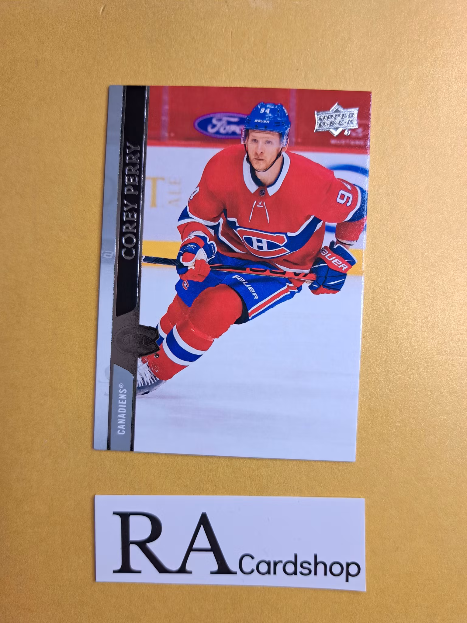 #573 Corey Perry 2020-21 Upper Deck Extended Series Hockey