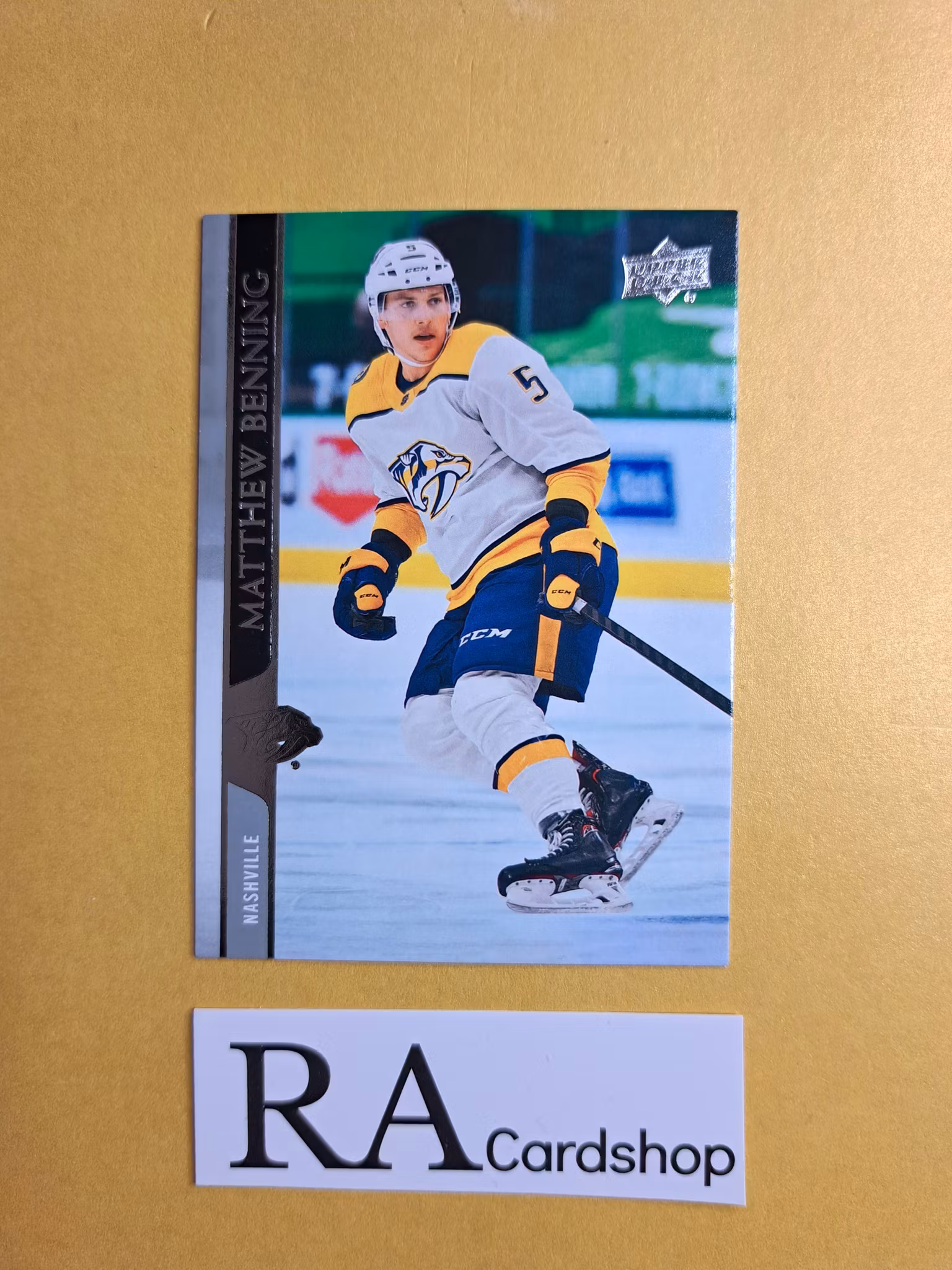 #575 Matthew Benning 2020-21 Upper Deck Extended Series Hockey
