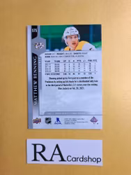 #575 Matthew Benning 2020-21 Upper Deck Extended Series Hockey