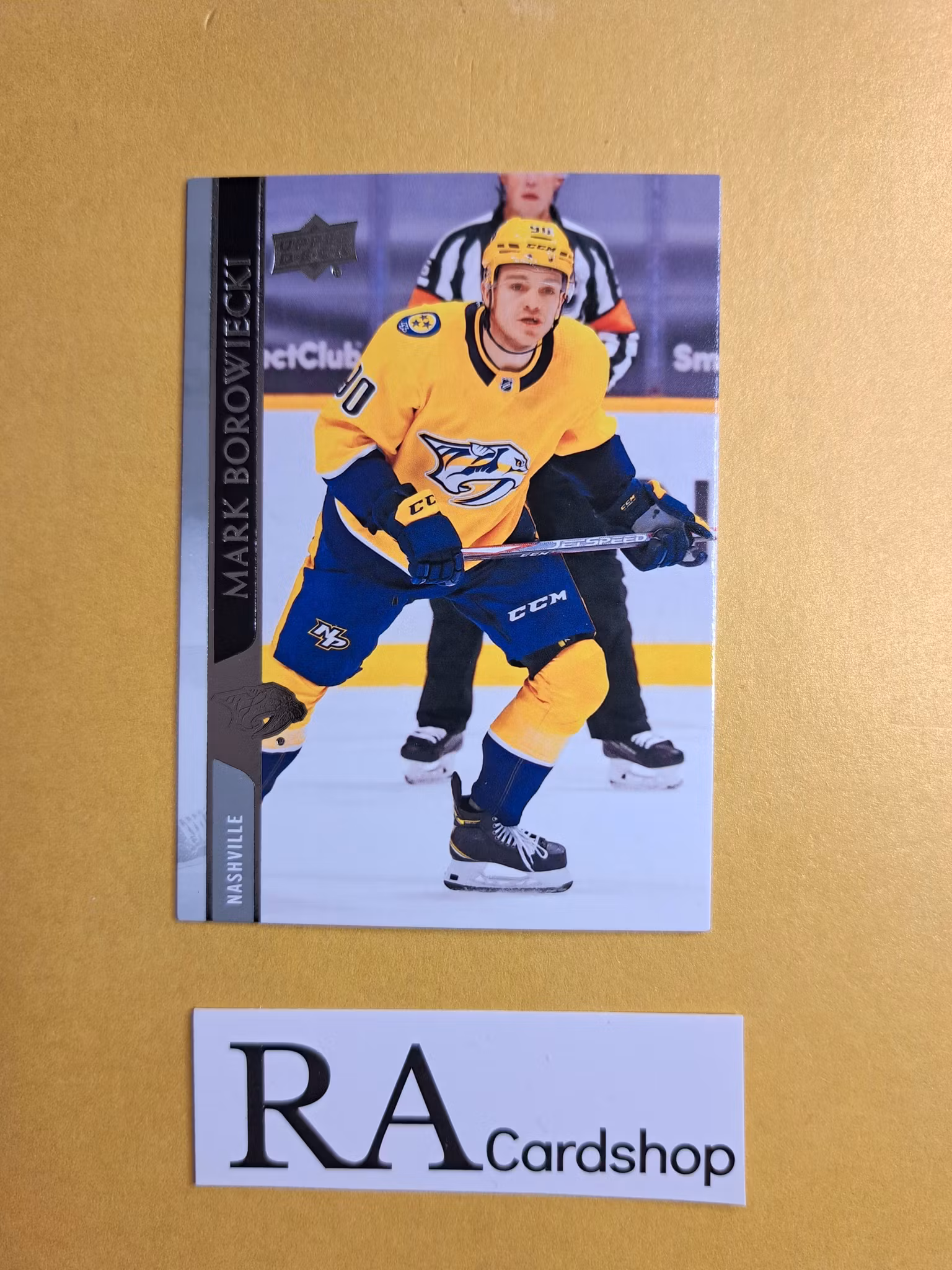 #576 Mark Borowiecki 2020-21 Upper Deck Extended Series Hockey