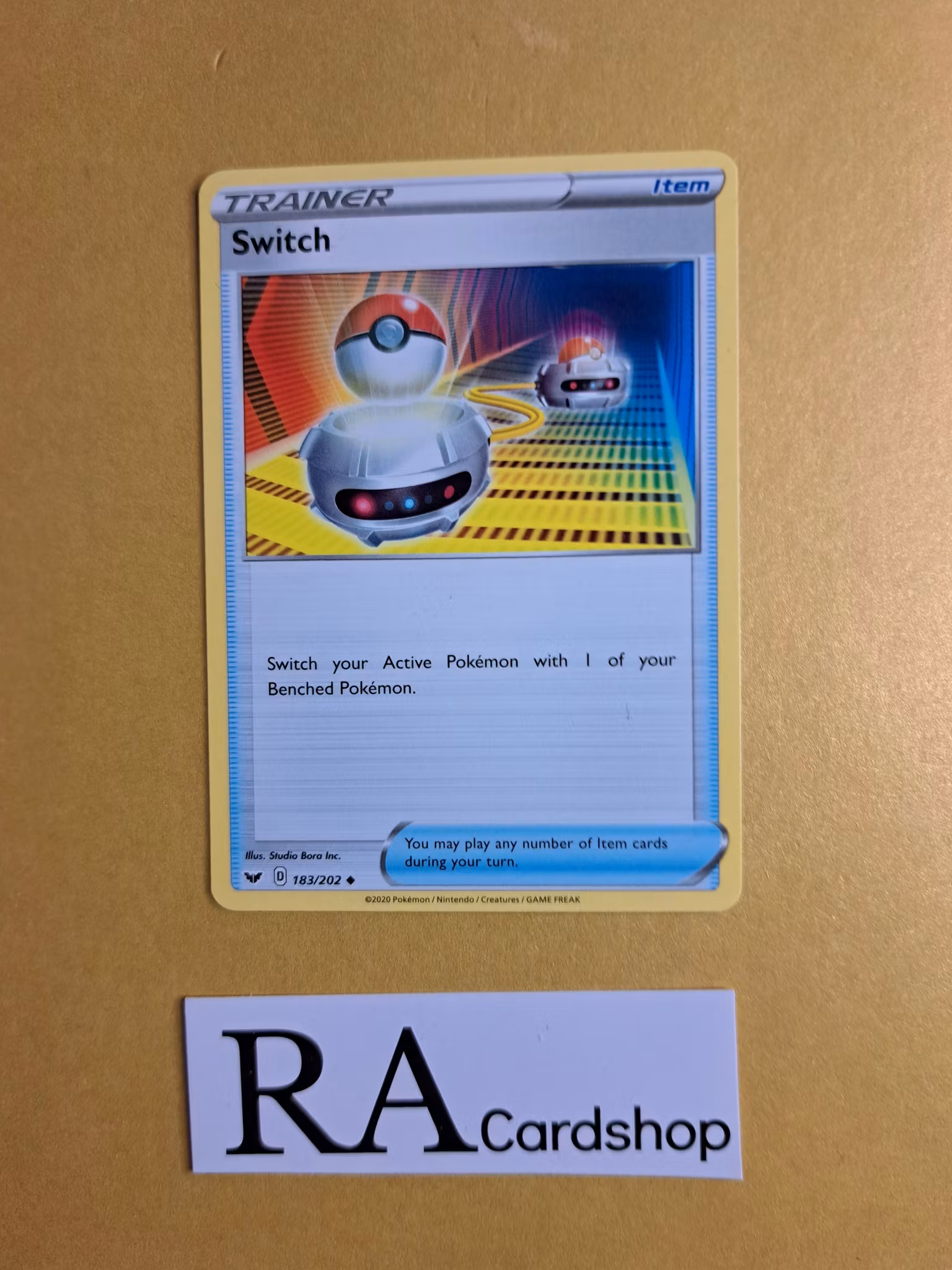 Switch Uncommon 183/202 Sword and Shield Pokemon