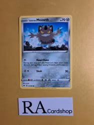 Galarian Meowth Uncommon 127/202 Sword and Shield Pokemon