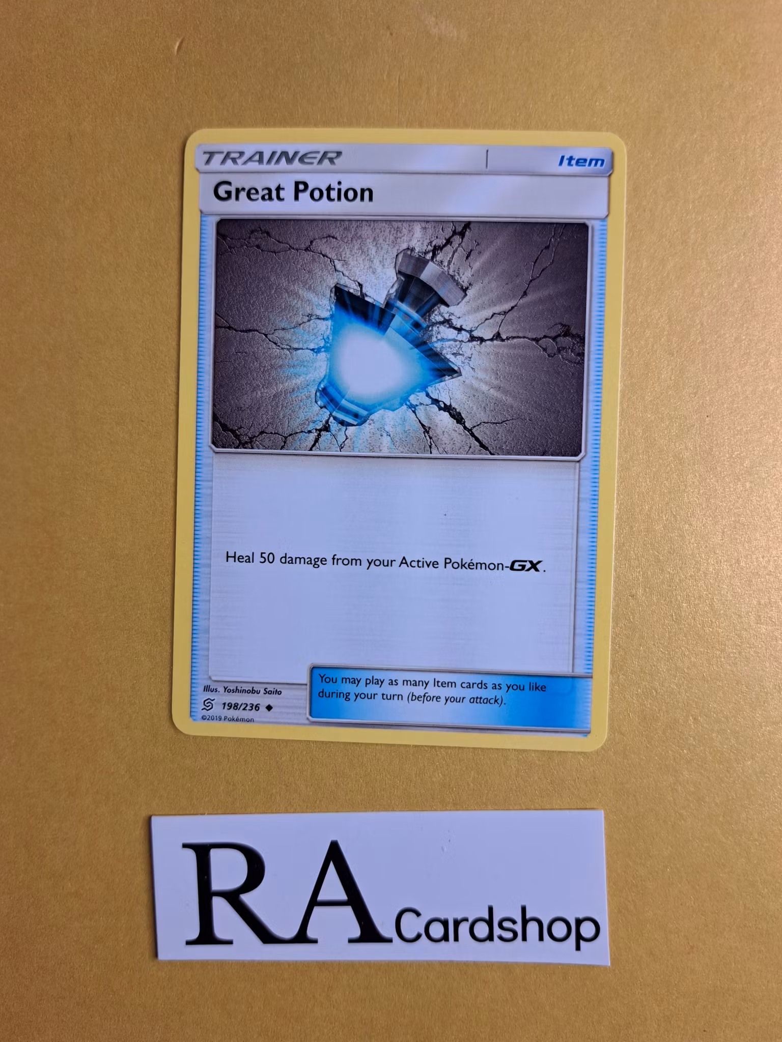 Great Potion Uncommon 198/236 Unified Minds Pokemon