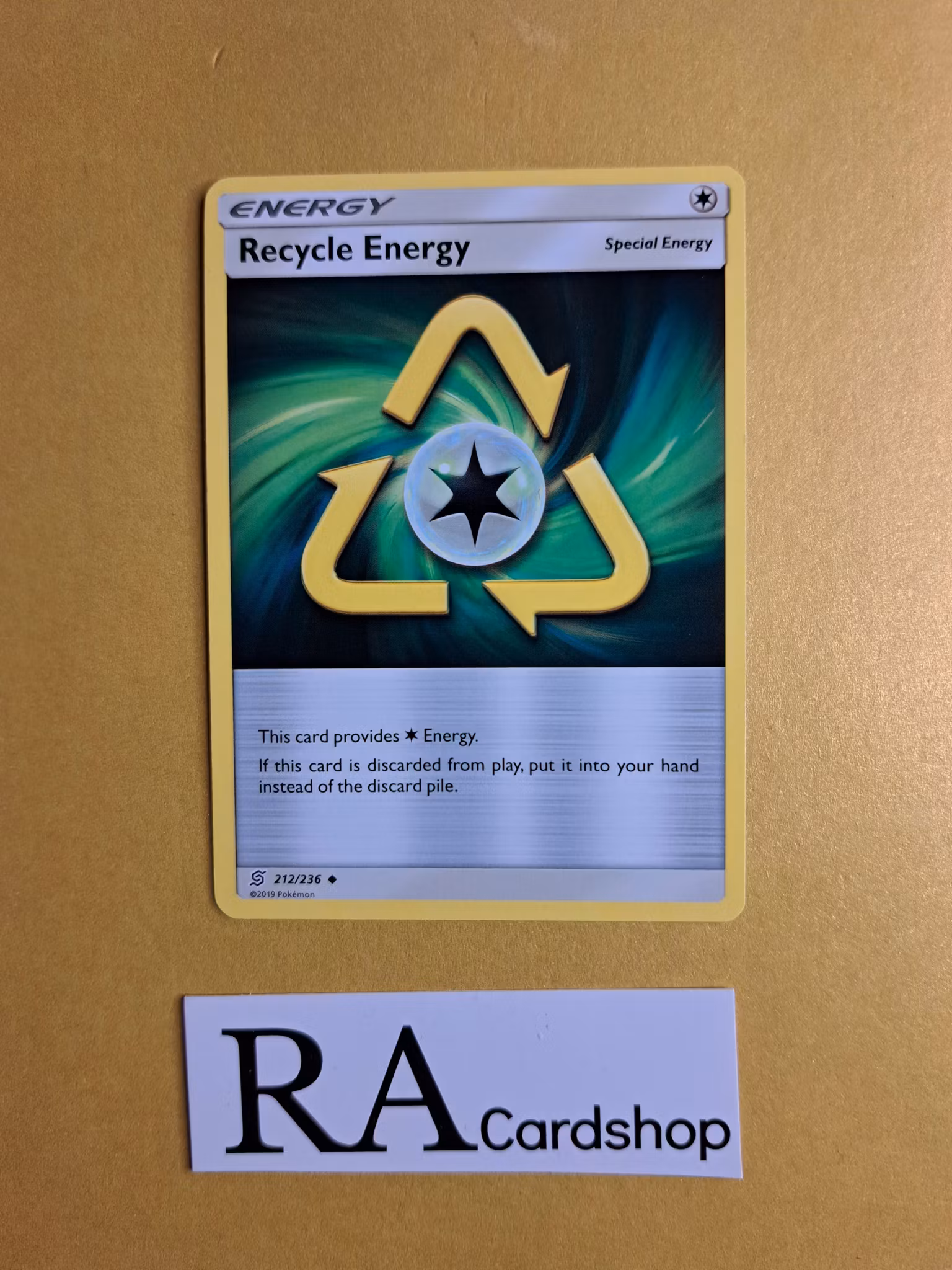 Recycle Energy Uncommon 212/236 Unified Minds Pokemon
