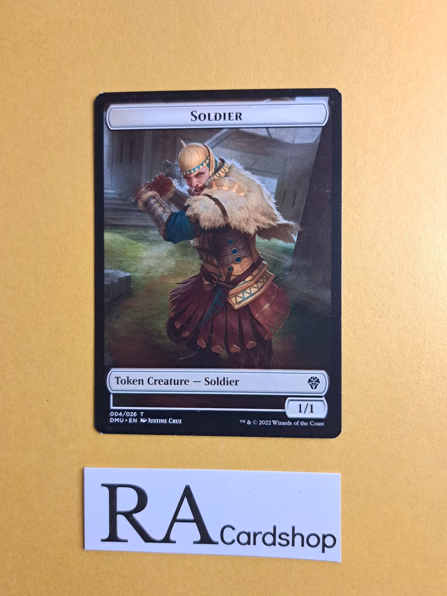 Soldier Token 004/026 Dominaria United (DMU) Magic the Gathering