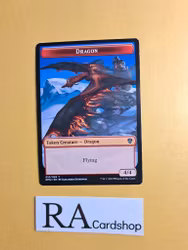 Dragon Token 010/026 Dominaria United (DMU) Magic the Gathering