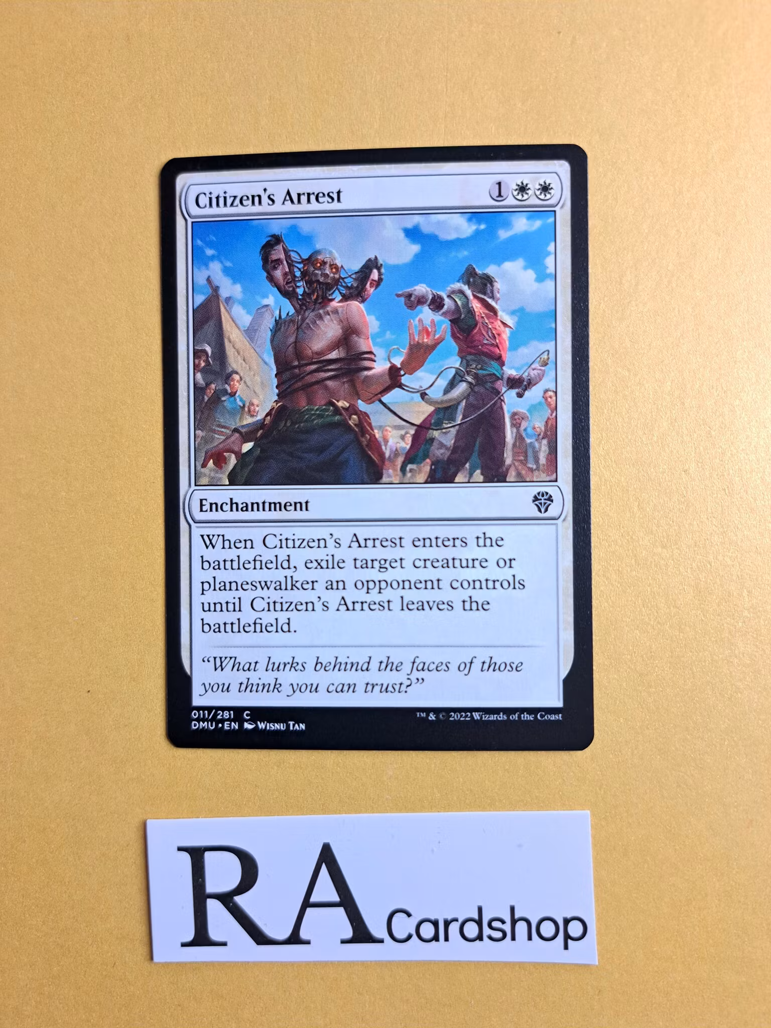 Citizens Arrest Common 011/281 Dominaria United (DMU) Magic the Gathering