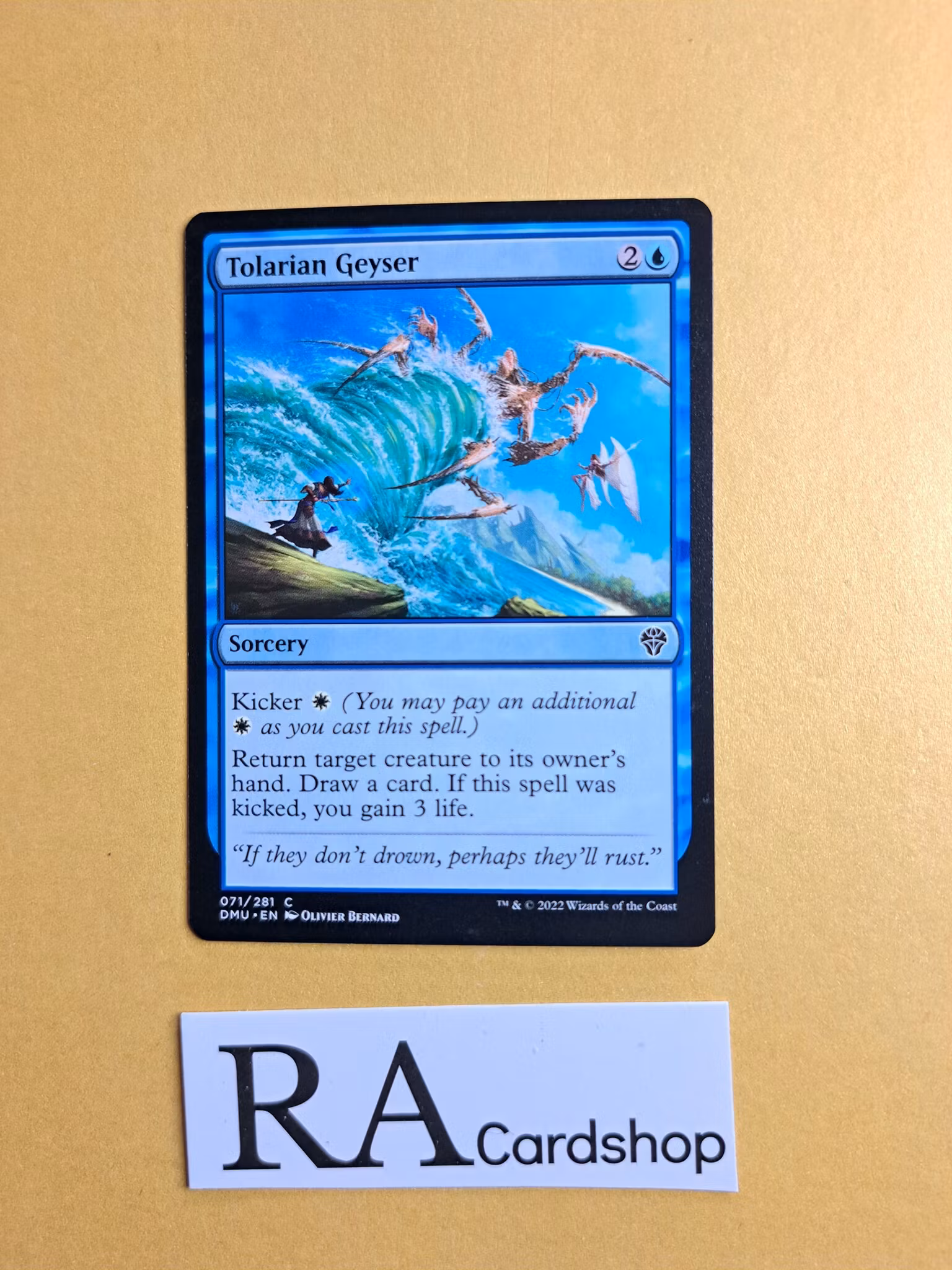Tolarian Geyser Common 071/281 Dominaria United (DMU) Magic the Gathering
