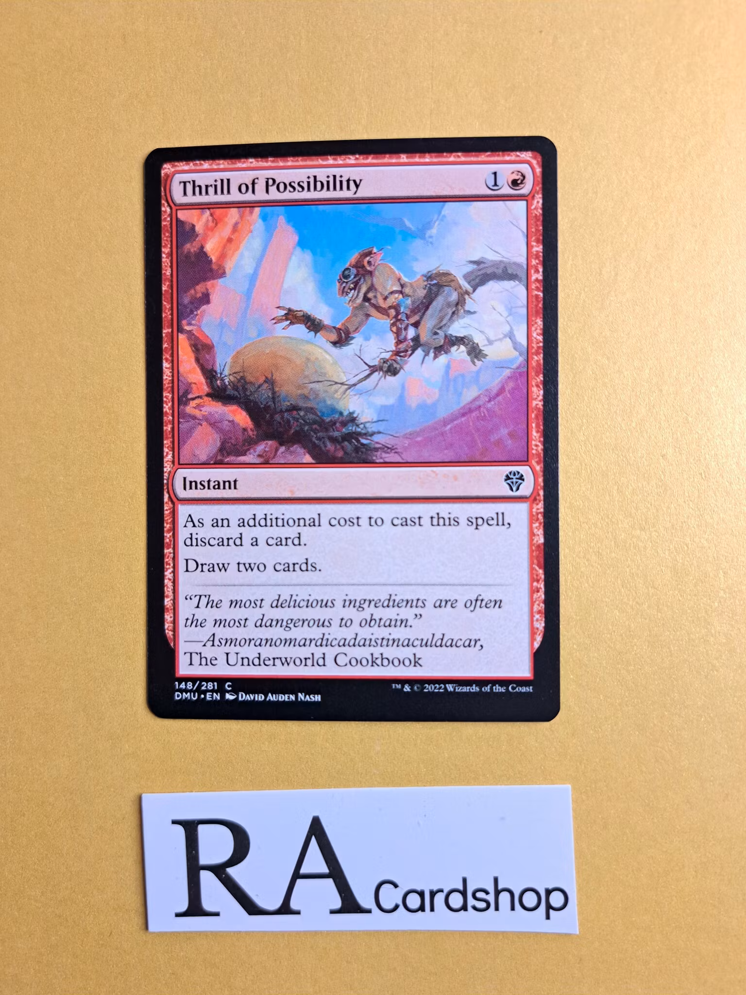 Thrill of Possibility Common 148/281 Dominaria United (DMU) Magic the Gathering