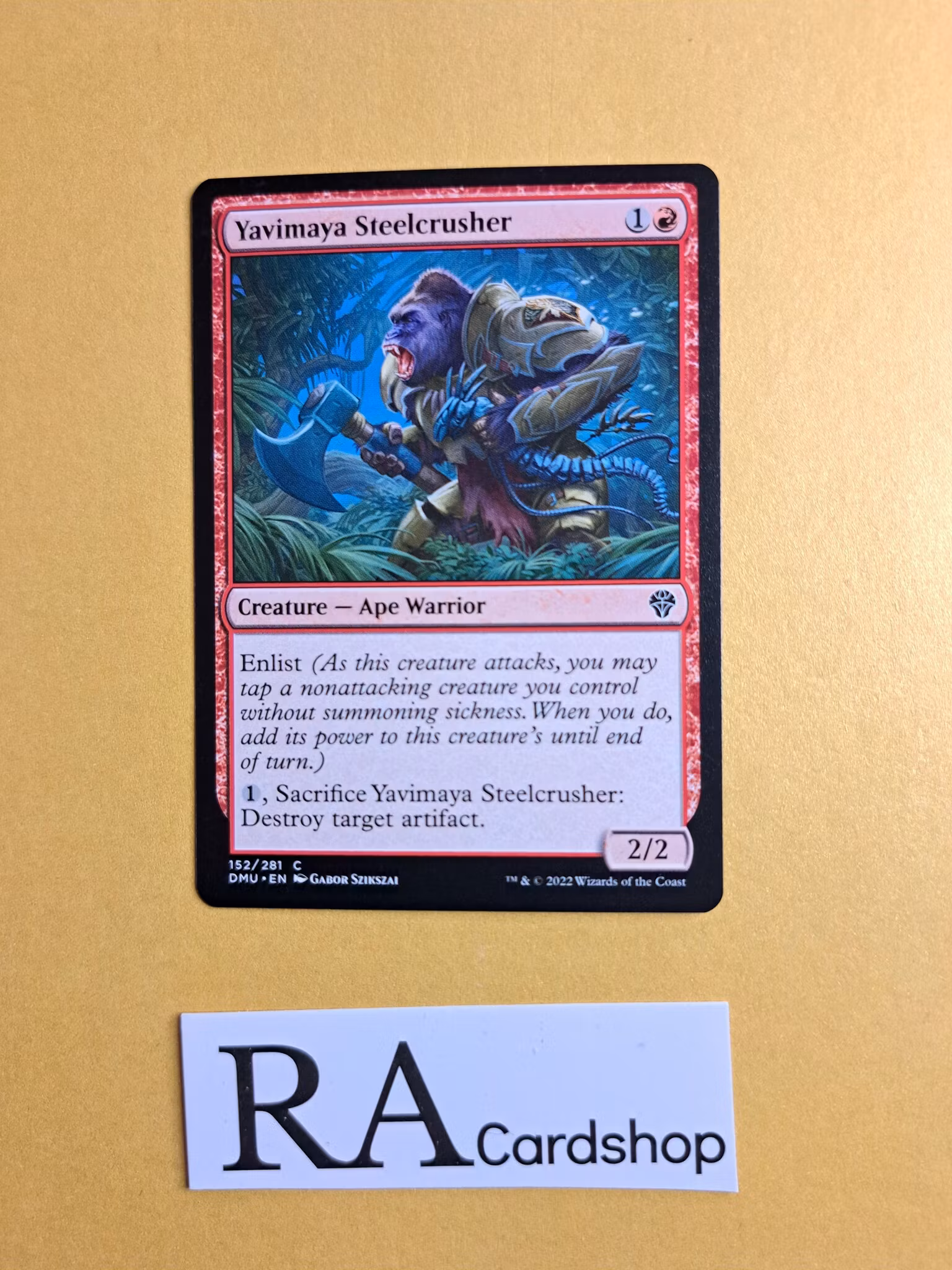 Yavimaya Steelcrusher Common 152/281 Dominaria United (DMU) Magic the Gathering