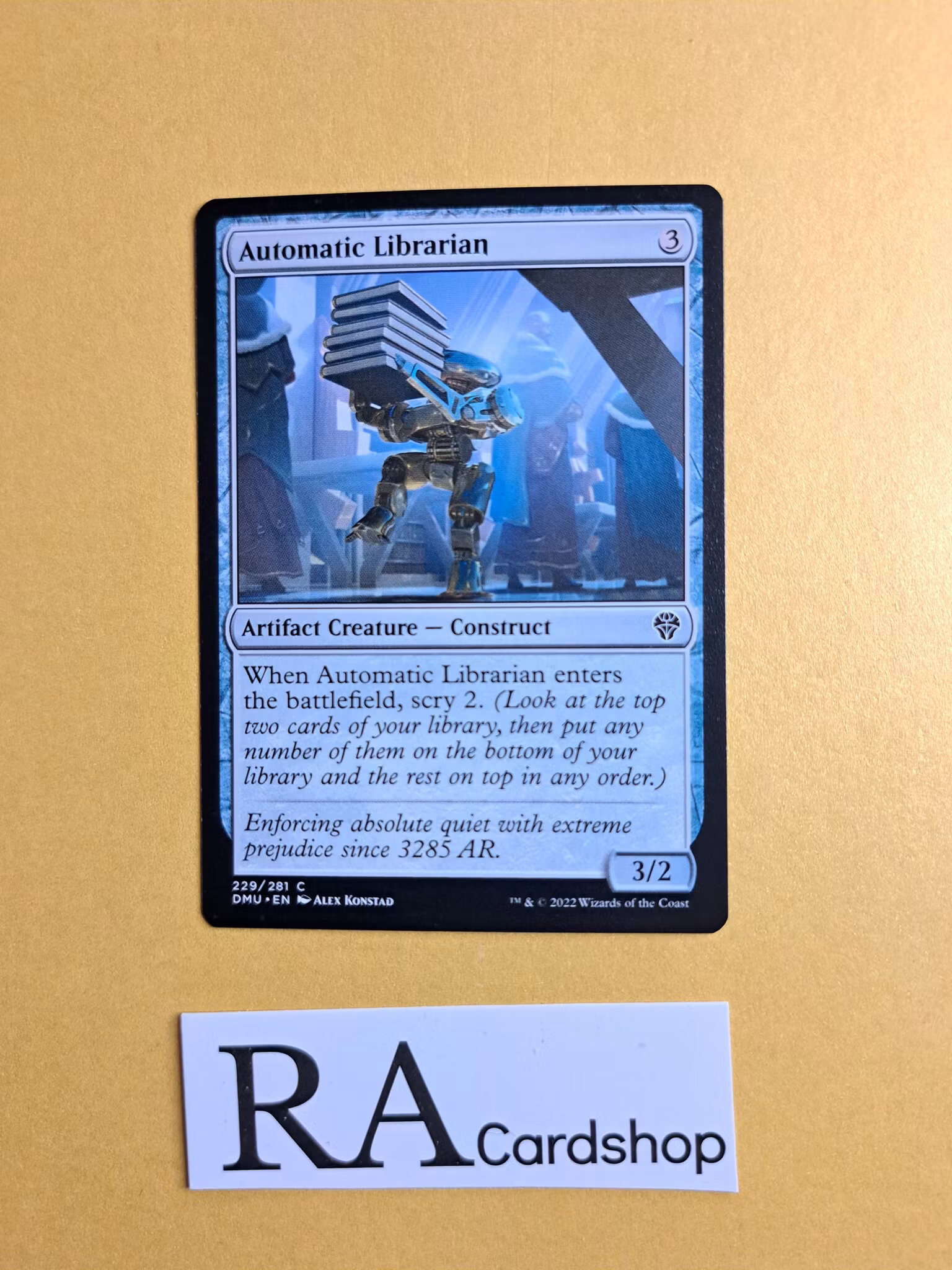 Automatic Librarian Common 229/281 Dominaria United (DMU) Magic the Gathering