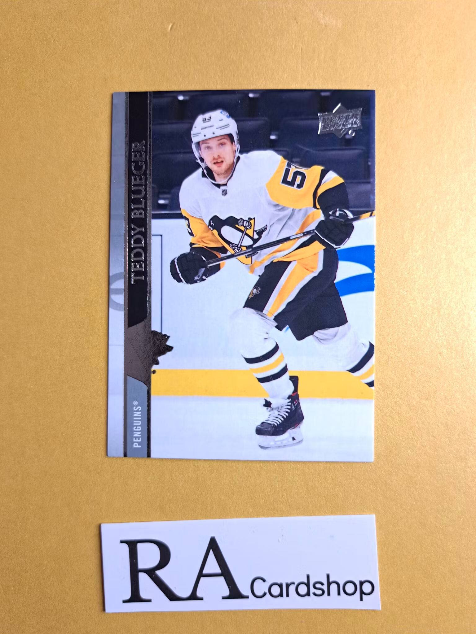 #608 Teddy Blueger 2020-21 Upper Deck Extended Series Hockey