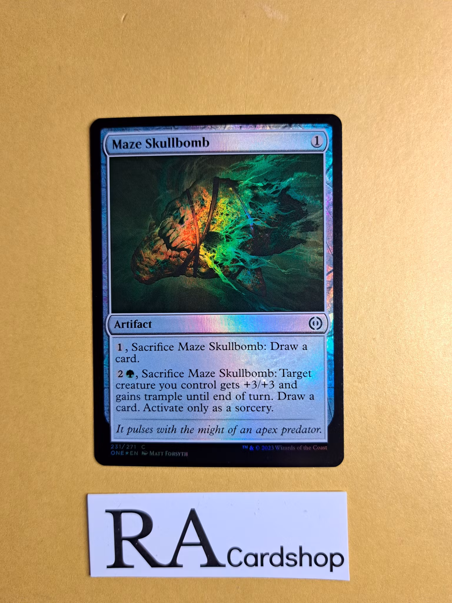 Maze Skullbomb Common Foil 231/271 Phyrexia All Will Be One Magic the Gathering