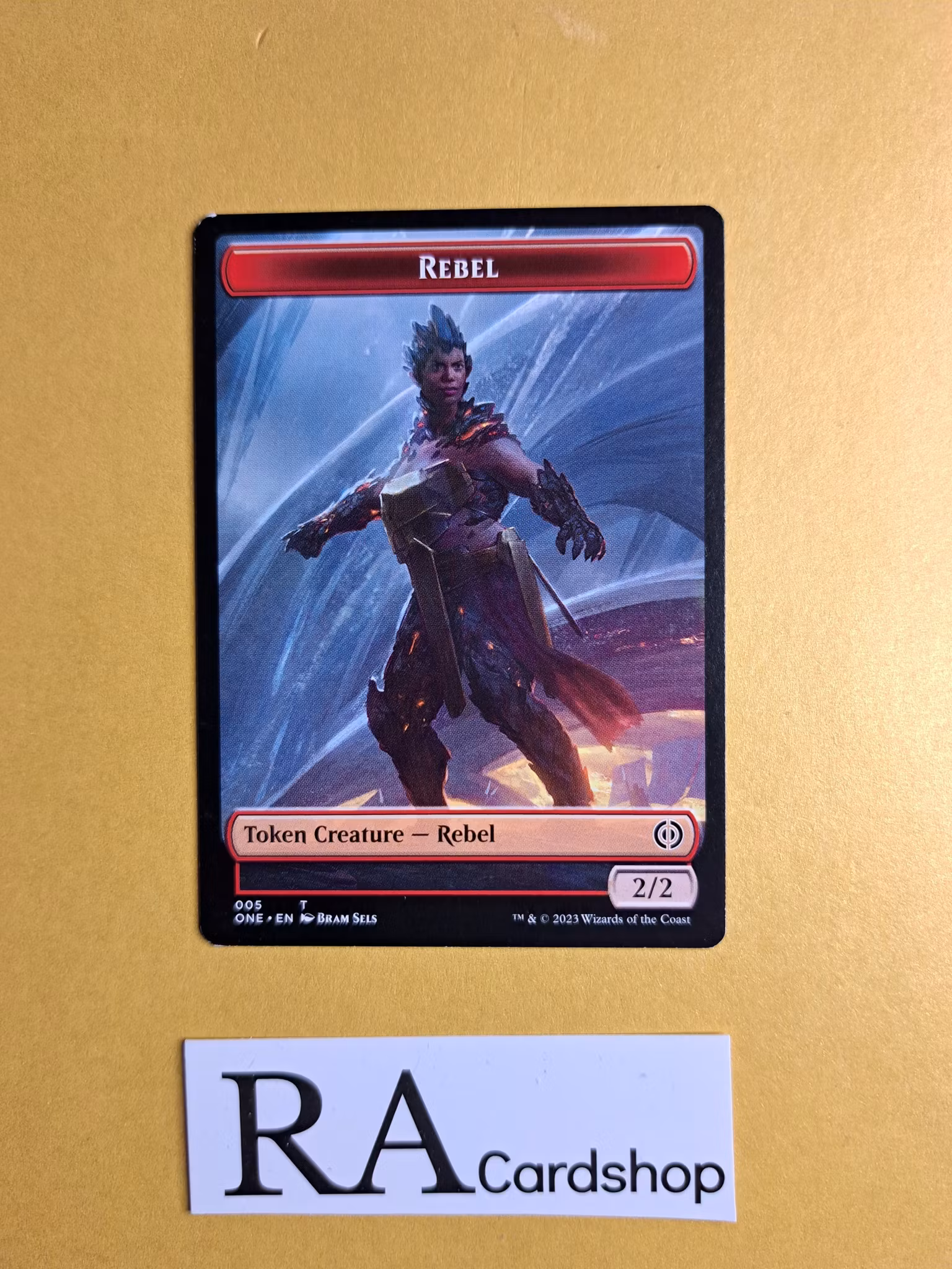 Token Rebel 005 Phyrexia All Will Be One Magic the Gathering