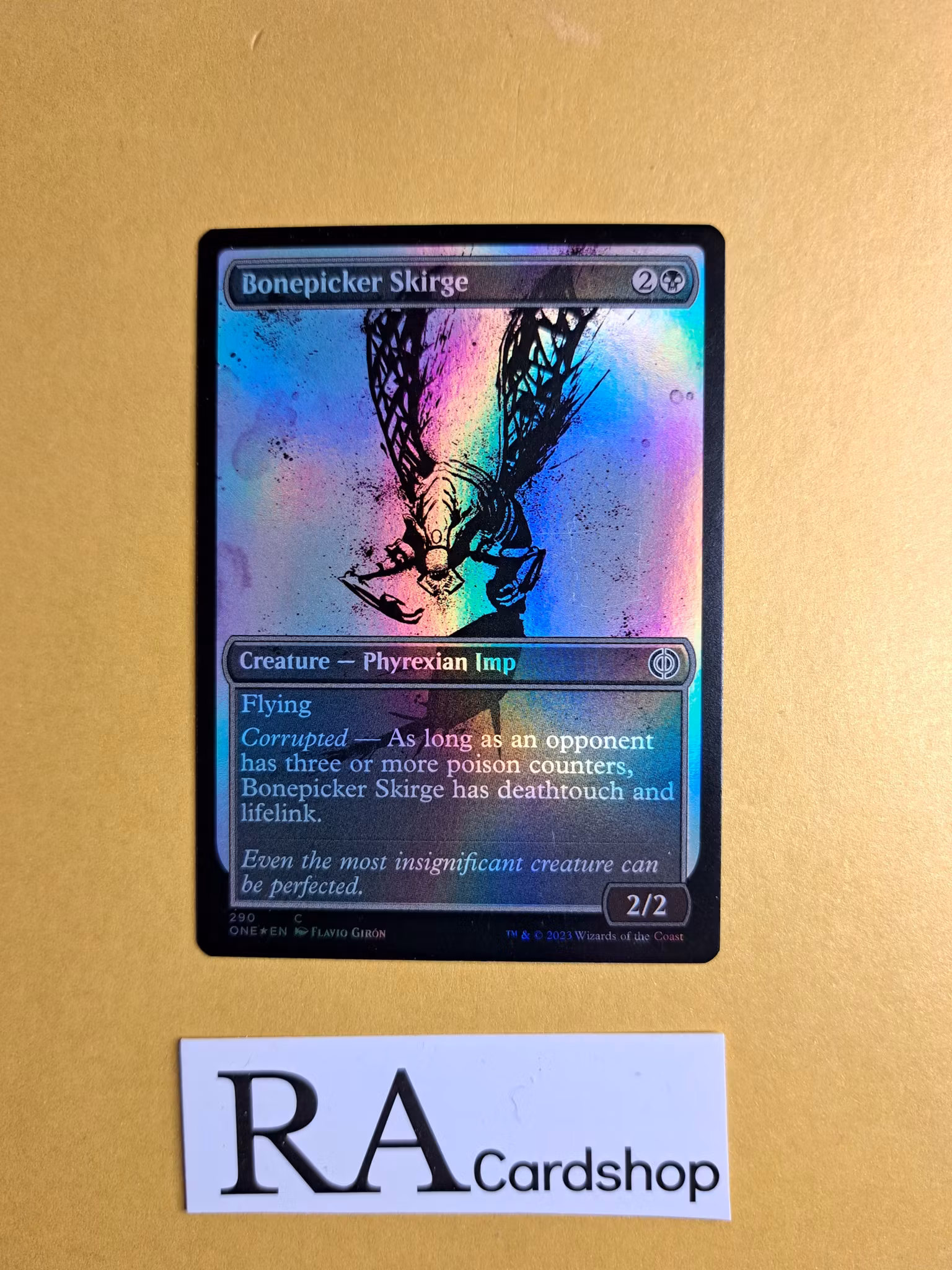 Bonepicker Skirge Common Foil #290 Phyrexia All Will Be One Extras Magic the Gathering