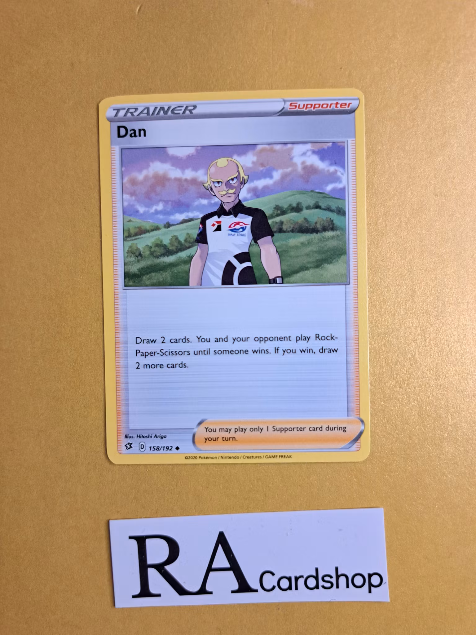 Dan Uncommon 158/192 Rebel Clash Pokemon