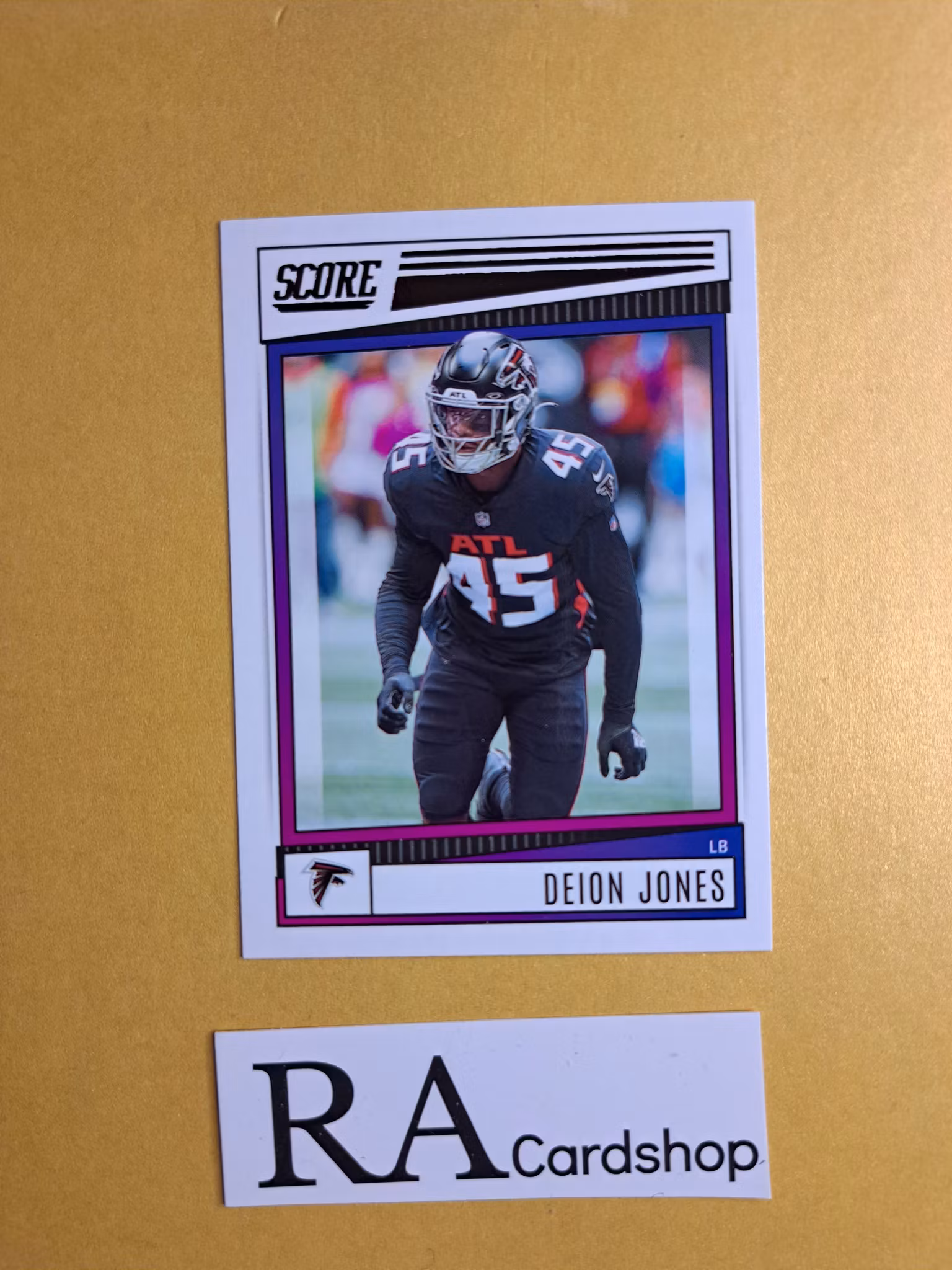 #37 Deion Jones 2022 Panini Score Football NFL