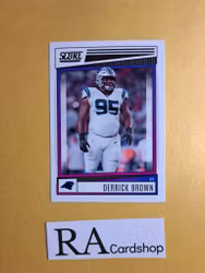 #50 Derrick Brown 2022 Panini Score Football NFL