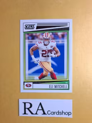 #167 Eli Mitchell 2022 Panini Score Football NFL