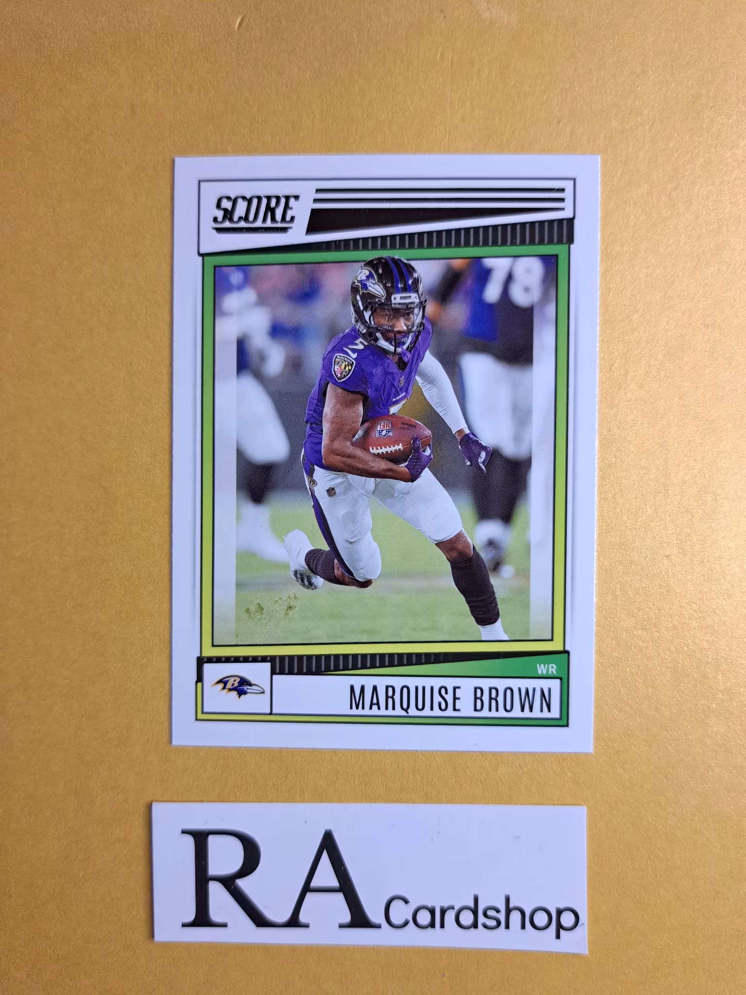 #181 Marquise Brown 2022 Panini Score Football NFL