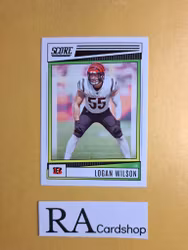 #197 Logan Wilson 2022 Panini Score Football NFL