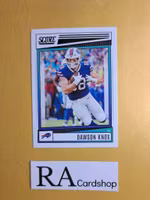 #266 Dawson Knox 2022 Panini Score Football NFL