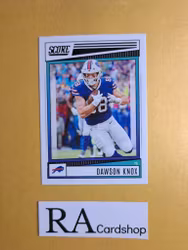 #266 Dawson Knox 2022 Panini Score Football NFL