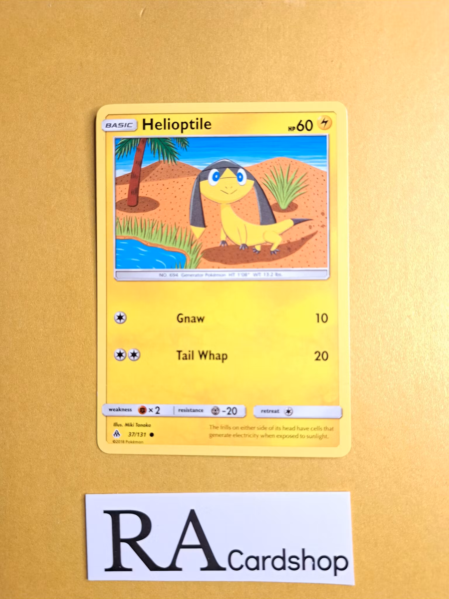 Helioptile Common 37/131 Forbidden Light Pokemon