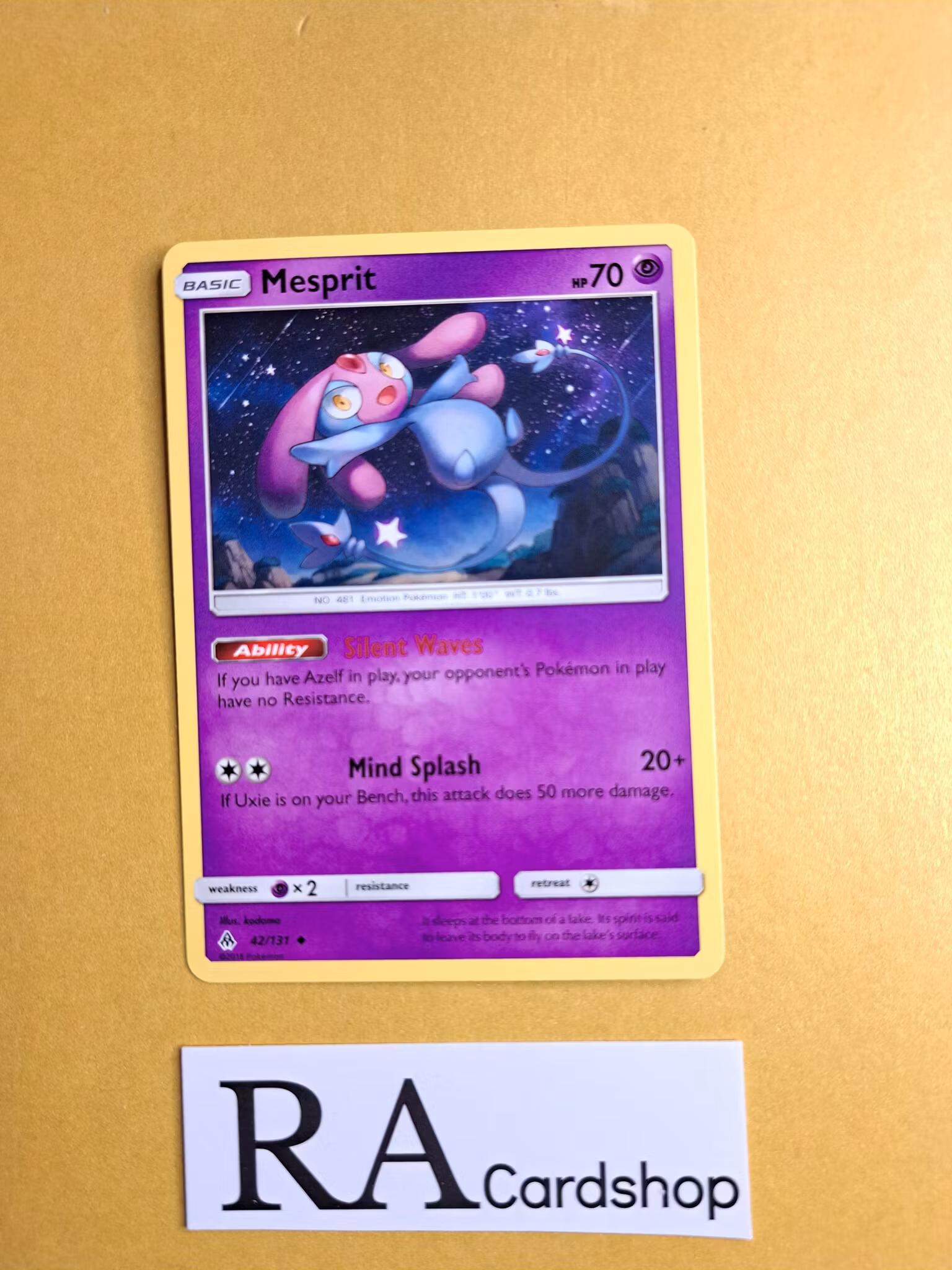 Mespirit Uncommon 42/131 Forbidden Light Pokemon