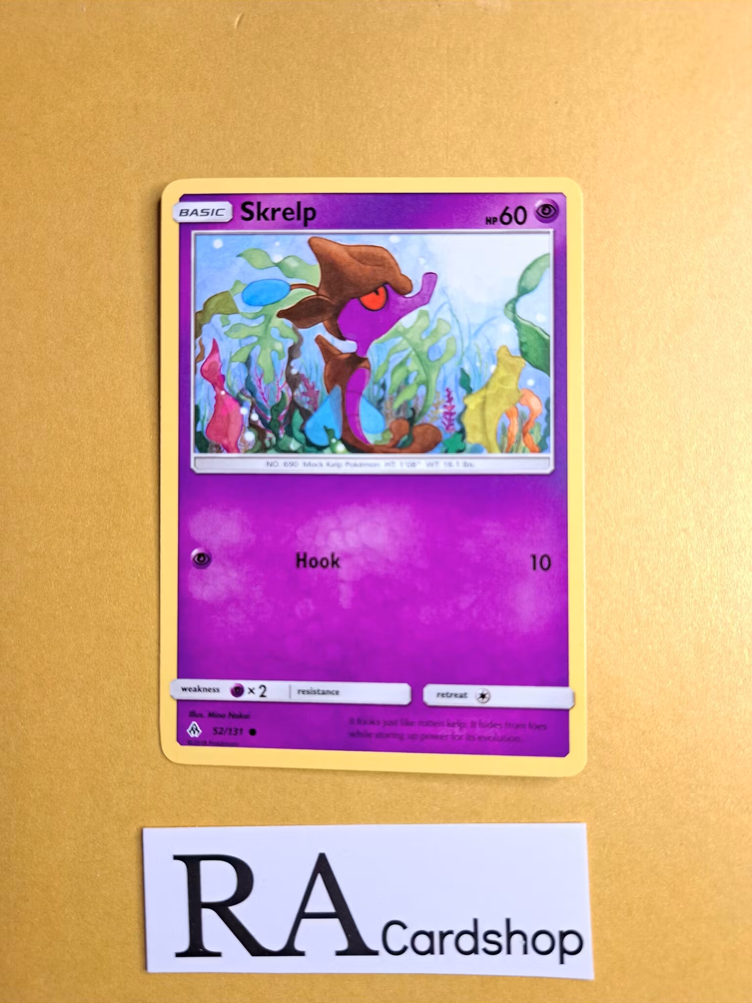 Skrelp Common 52/131 Forbidden Light Pokemon