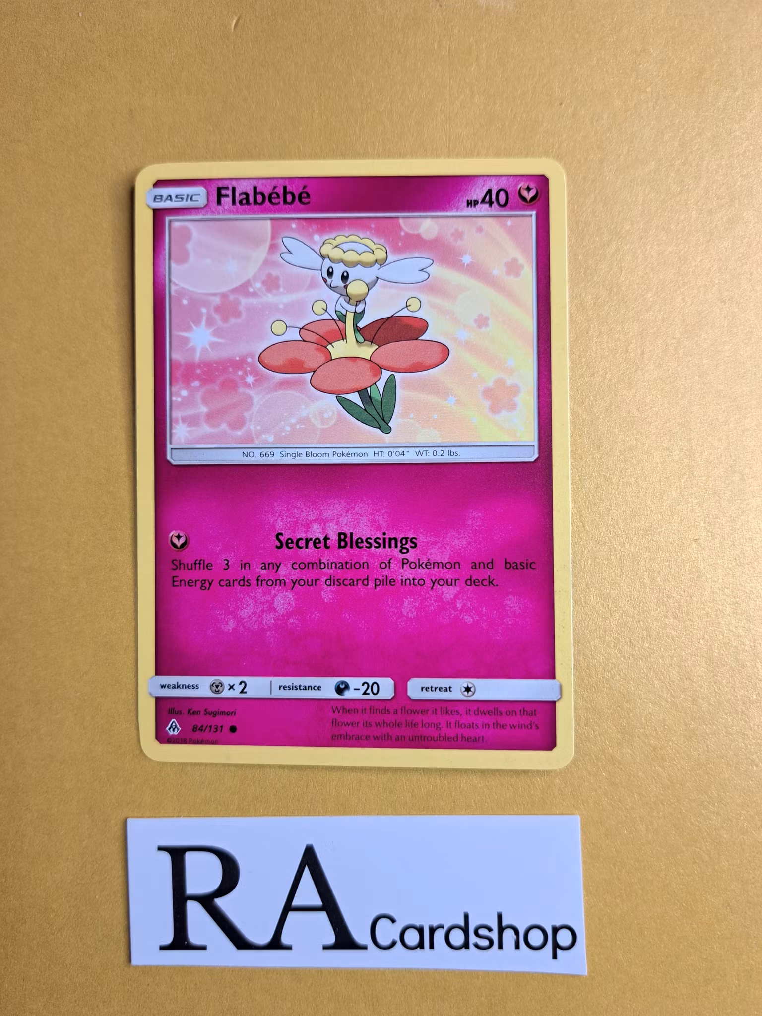 Flabebe Common 84/131 Forbidden Light Pokemon