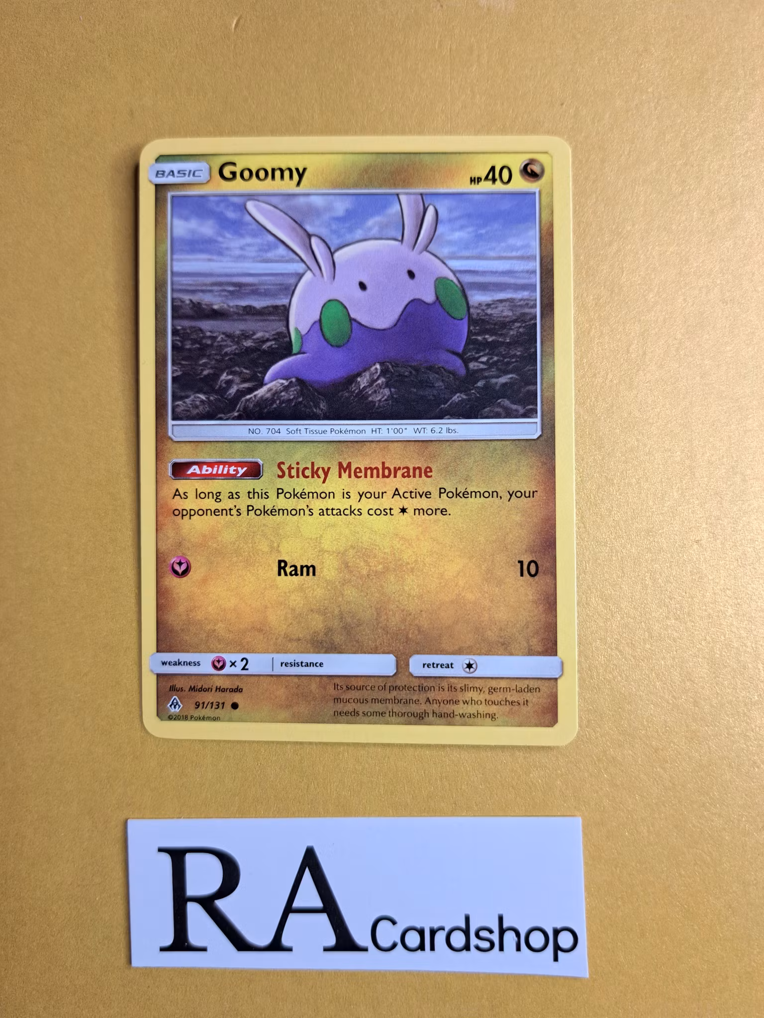 Goomy Common 91/131 Forbidden Light Pokemon
