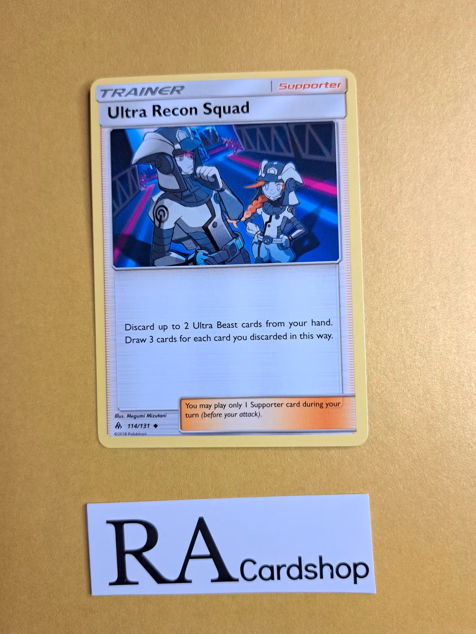 Ultra Recon Squad Uncommon 114/131 Forbidden Light Pokemon