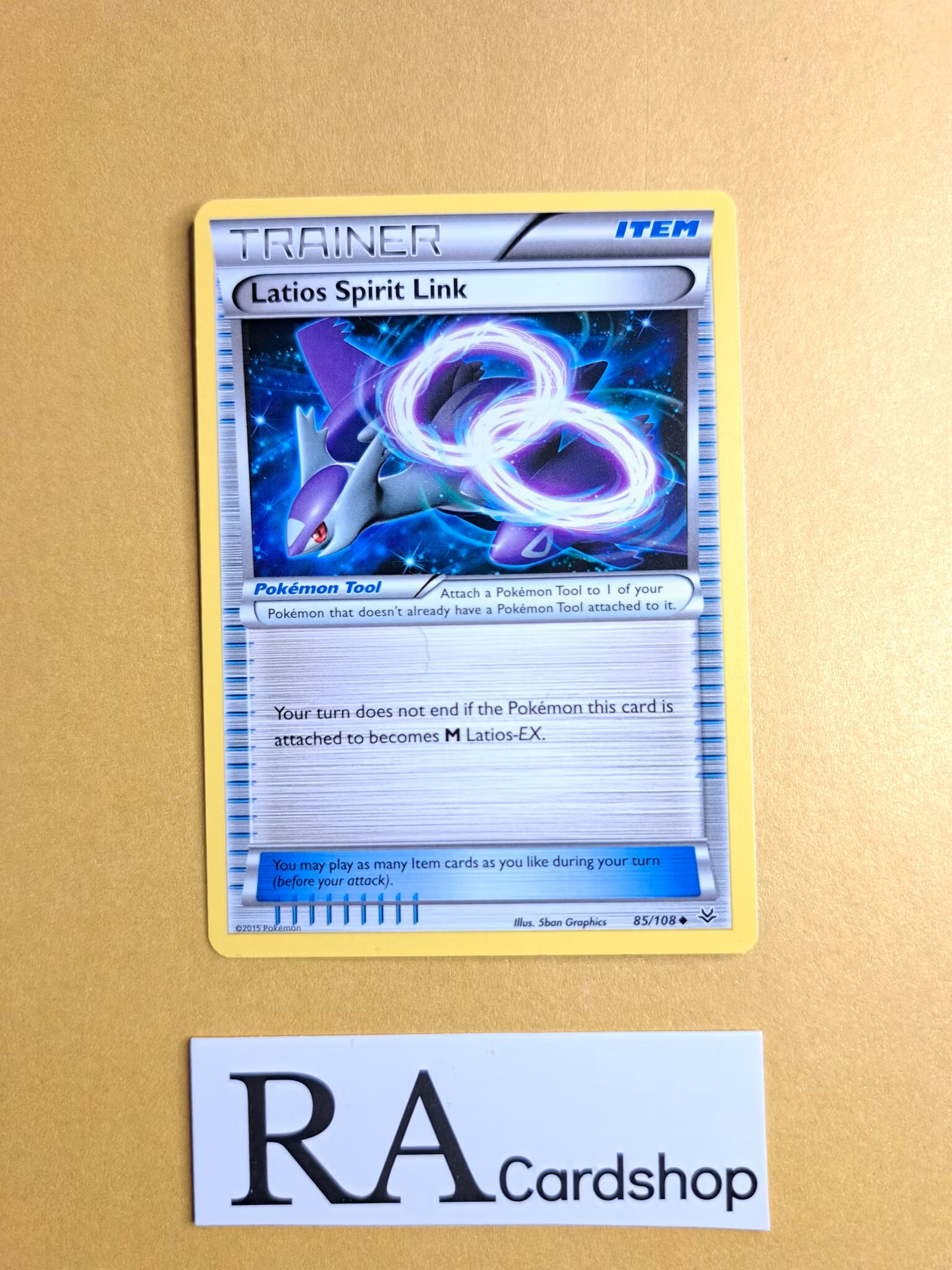 Latios Spirit Link Uncommon 85/108 Roaring Skies Pokemon