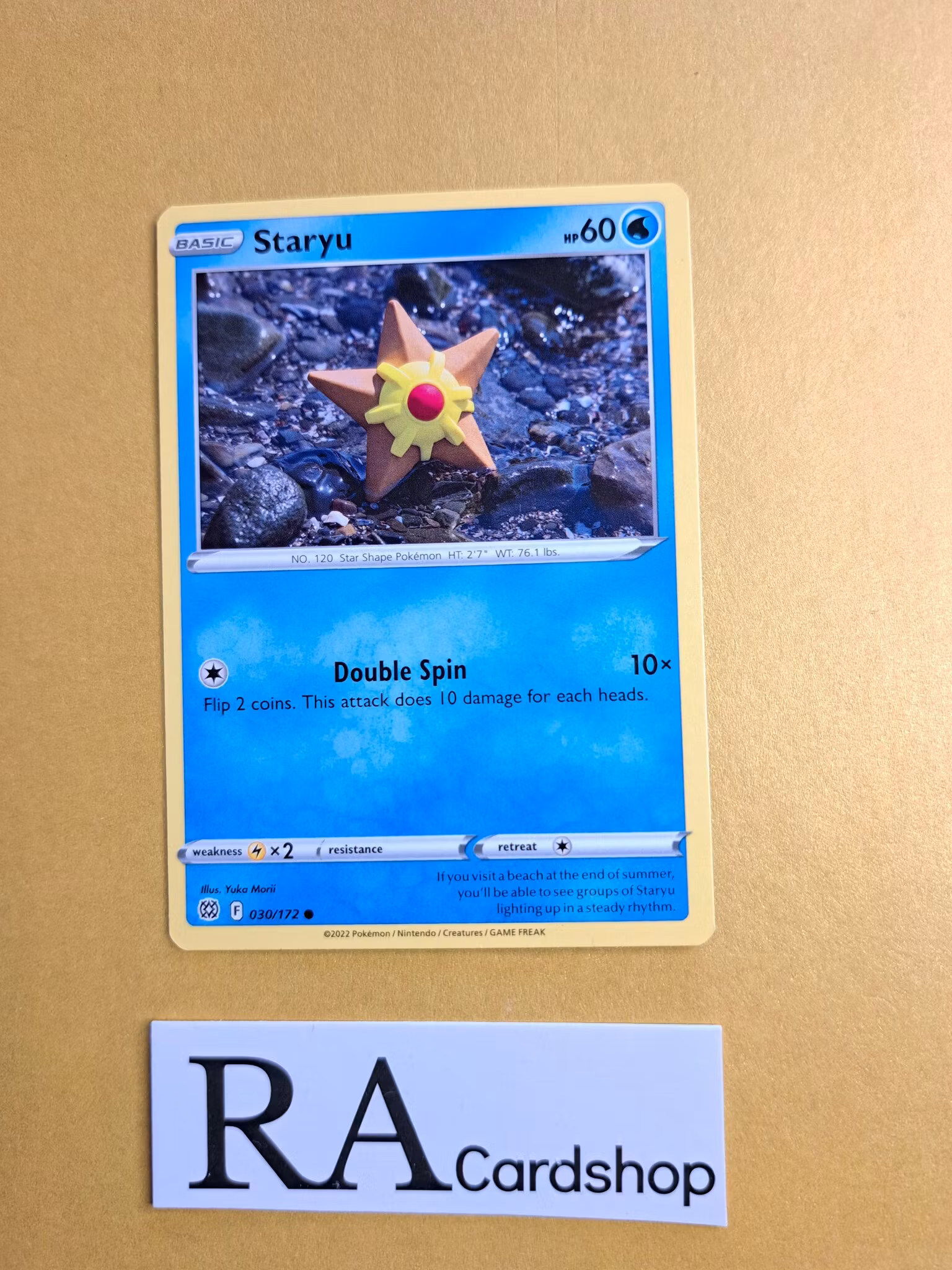 Staryu Common 030/172 Brilliant Stars Pokemon