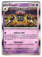 Claydol Holo Rare 095/197 Obsidian Flames Pokemon