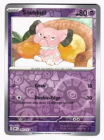 Snubbull Reverse Holo Common 087/197 Obsidian Flames Pokemon
