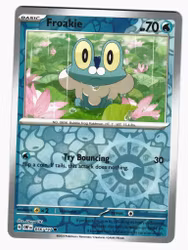 Froakie Reverse Holo Common 056/197 Obsidian Flames Pokemon