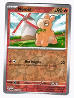 Numel Reverse Holo Common 031/197 Obsidian Flames Pokemon
