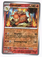 Camerupt Reverse Holo Uncommon 032/197 Obsidian Flames Pokemon
