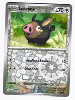 Lechonk Reverse Holo Uncommon 182/197 Obsidian Flames Pokemon
