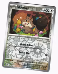 Skwovet Reverse Holo Common 178/197 Obsidian Flames Pokemon