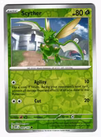 Scyther Reverse Holo Common 004/197 Obsidian Flames Pokemon