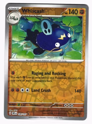 Whiscash Reverse Holo Uncommon 109/197 Obsidian Flames Pokemon