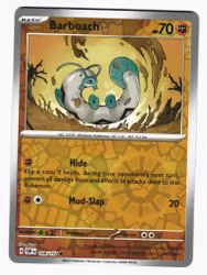 Barboach Reverse Holo Common 108/197 Obsidian Flames Pokemon