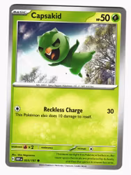 Capsakid Common 023/197 Obsidian Flames Pokemon