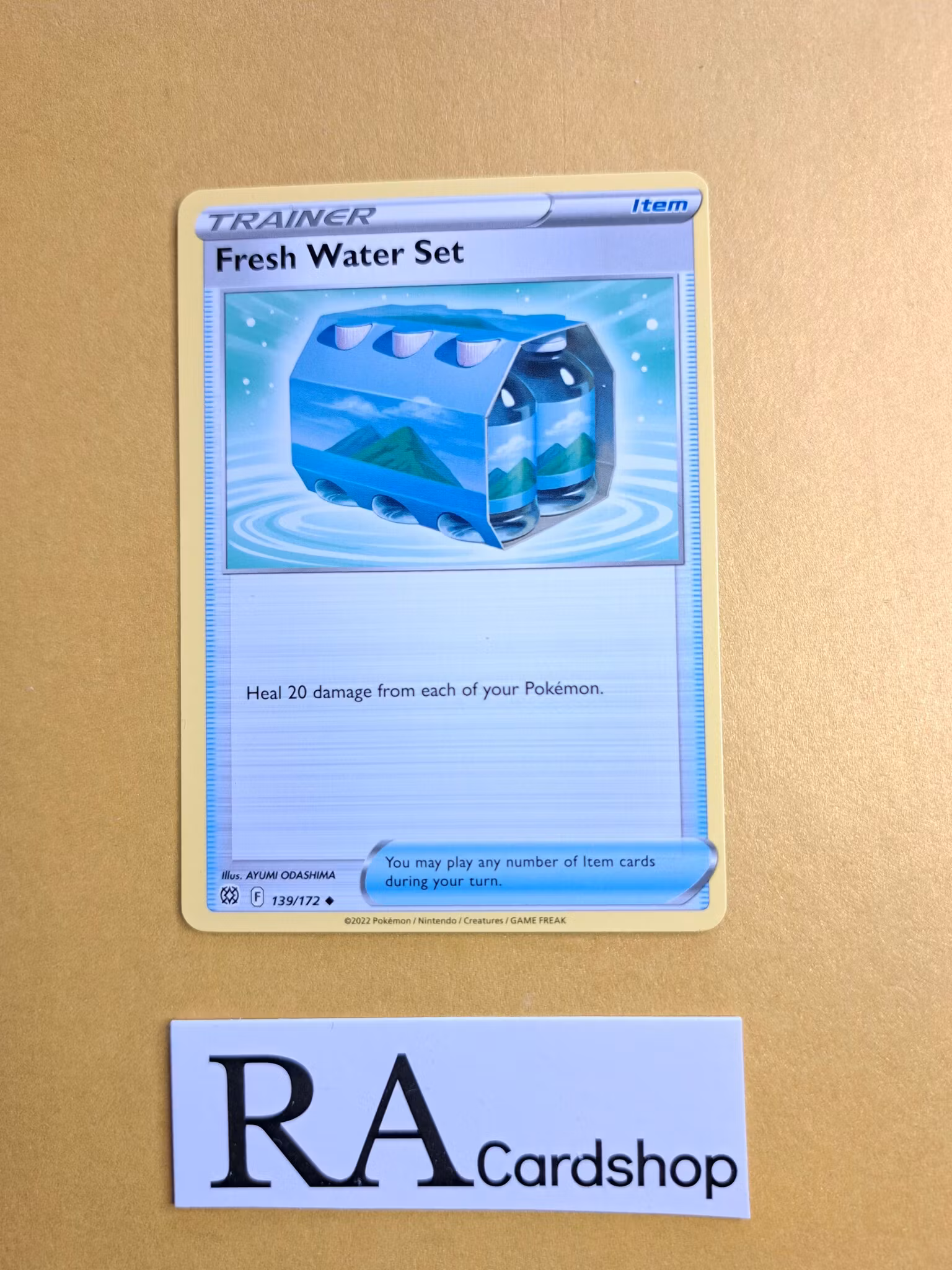 Fresh Water Set Uncommon 139/172 Brilliant Stars Pokemon